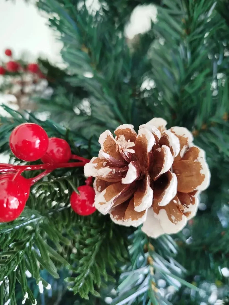 Arbol Pino Navidad 2.10m Decoración Color Verde 1050 Ramas