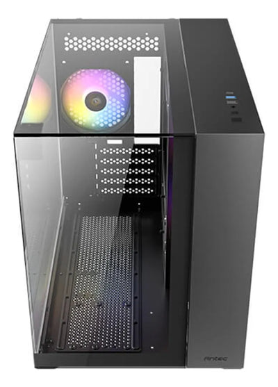 Gabinete Antec Cx600m Trio Argb Mini Tower Itx 3 Fan Argb Negro