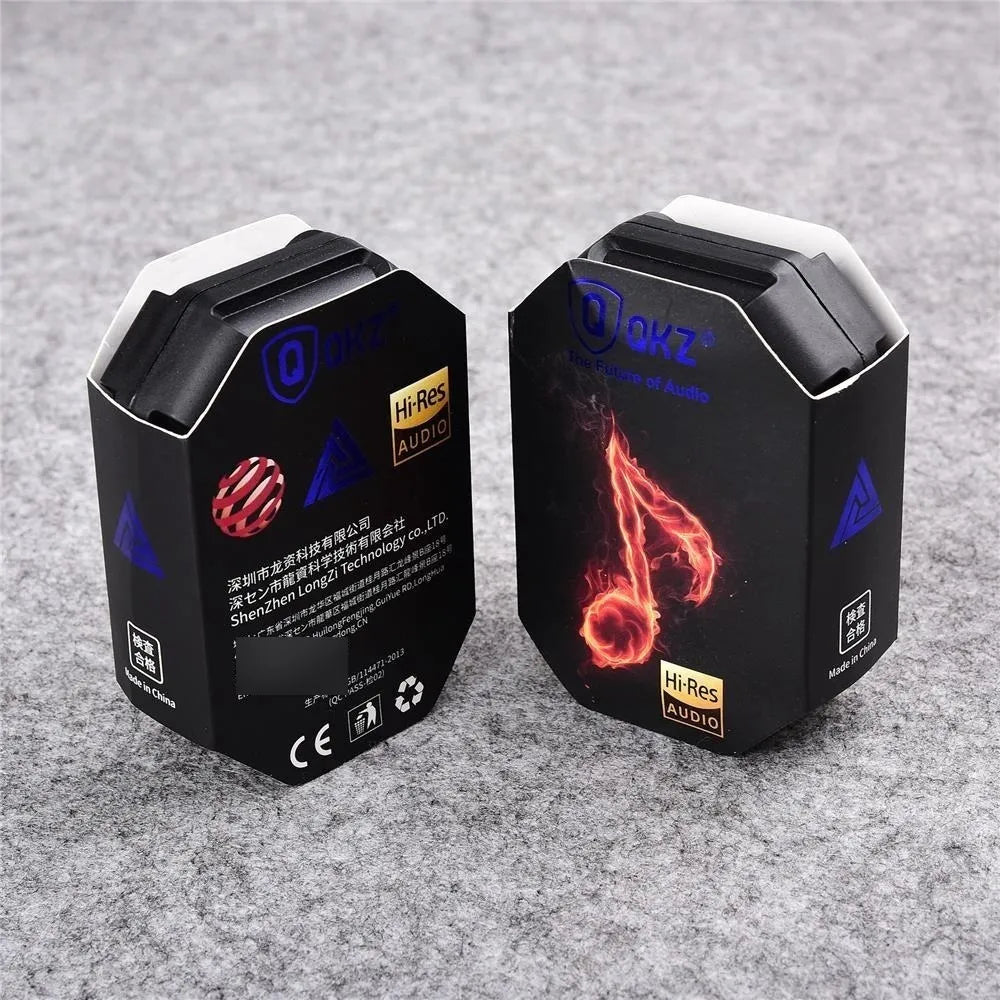 Fone de ouvido in-ear sem fio QKZ Audio AK6 AK6 negro