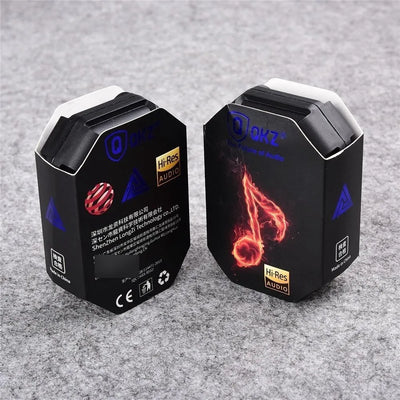Fone de ouvido in-ear sem fio QKZ Audio AK6 AK6 negro