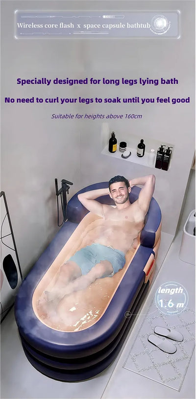Relaxa Tu Mente Y Cuerpo Con Nuestra Banera Inflable Electri