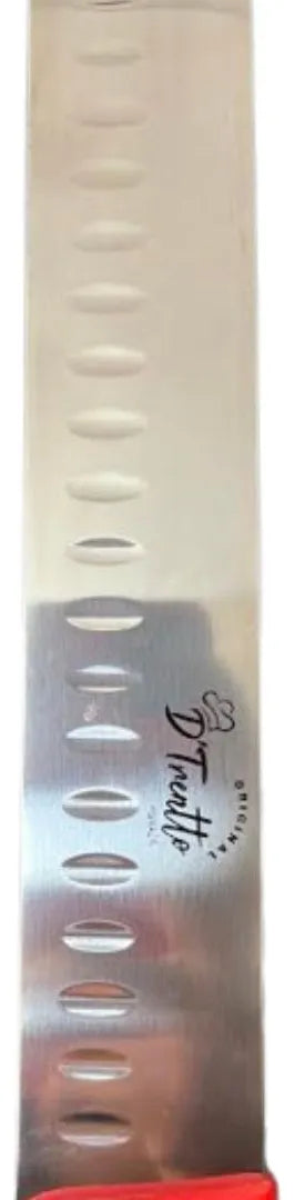 Cuchillo Fileteador Trento 14 Pulgadas Con Capsulas De Aire Rojo