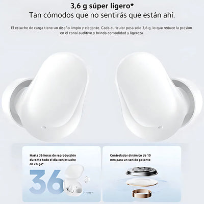 Auriculares Xiaomi Mi Redmi Buds 6 Play Global Color Blanco