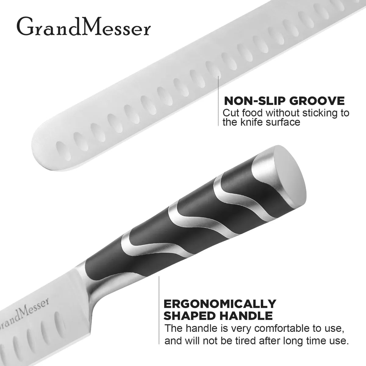 Grandmesser Cuchillo De Trinchar, Cuchillo De Rebanar De 12