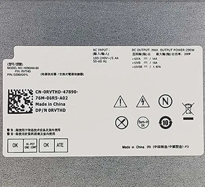 Fuente De Poder 290w Para Dell Optiplex