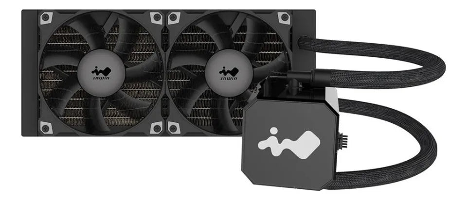 Enfrimiento Liquido Cpu Inwin Aio Sr24 2x 120mm Rgb Negr /vc