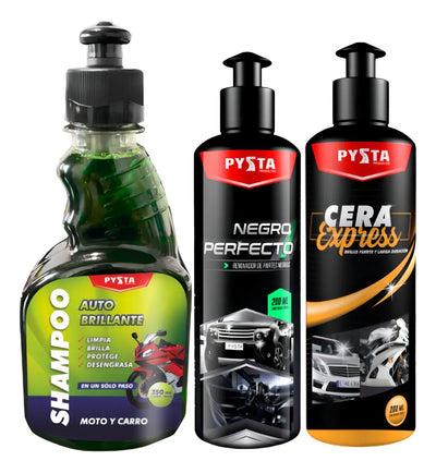 Kit Limpieza Vehiculos 3 Productos