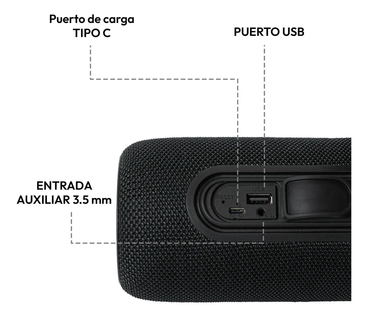 Parlante Portatil Bluetooth 10 W Sc10 Challenger