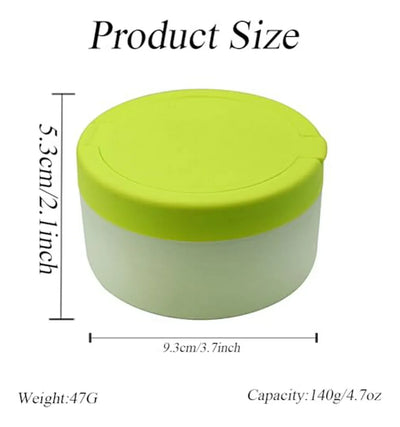 Estuche Recargable Para Talco De Bebé Con Sifter Verde