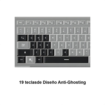 Teclado Con Cable Genius Slimstar 820 Iluminado Usb Teclado Negro Idioma Español España
