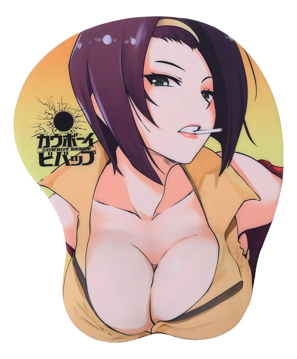 Alfombrillas De Ratón Cowboybebop Anime Boob Oppai Gaming 3d