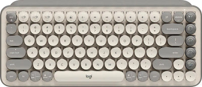 Teclado Mecánico Inalámbrico Logitech Pop Keys Mist Español! Color Del Teclado Beige Idioma Español Latinoamérica