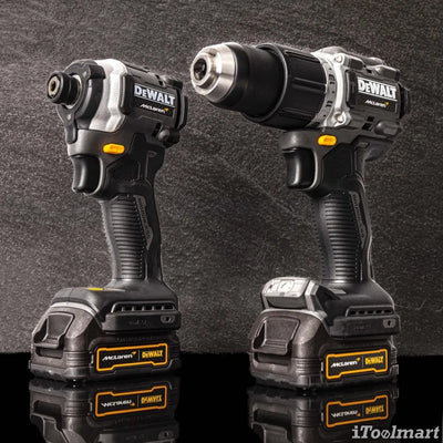 T Aladro 1/2 + Atornillador 1/4 20v Brushless Dck200 Dewalt Negro 50 Hz / 60 Hz