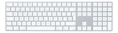 Apple Magic Keyboard Con Teclado Numérico Bluetooth Español Silver Español España usb
