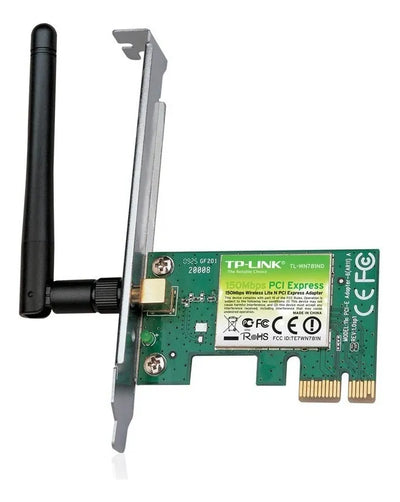 Tarjeta De Red Pci-e Wifi Tp-link 1 Antena Wn781nd