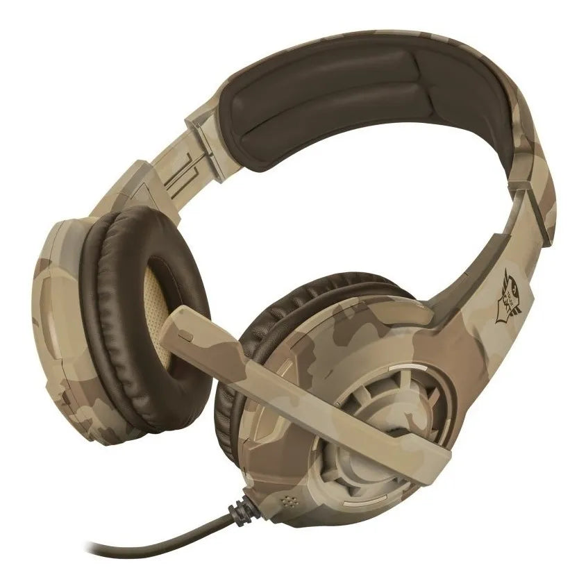 Auriculares gamer Trust GXT Radius GXT 310 desert camo