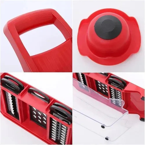 Cortador De Cocina Rallador De Verduras Mandoline 6 En 1