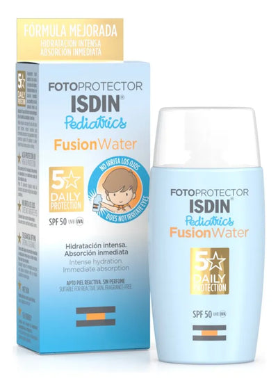 Fotoprotector Fusion Water Pediatrics Spf50 - Isdin