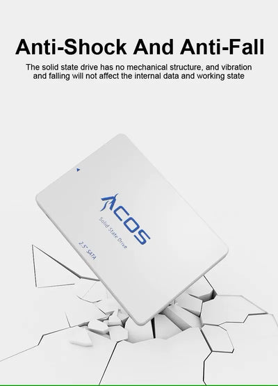 Unidad De Estado Sólido (ssd) Sata Ill 2.5 512gb Acos 560mb Blanco