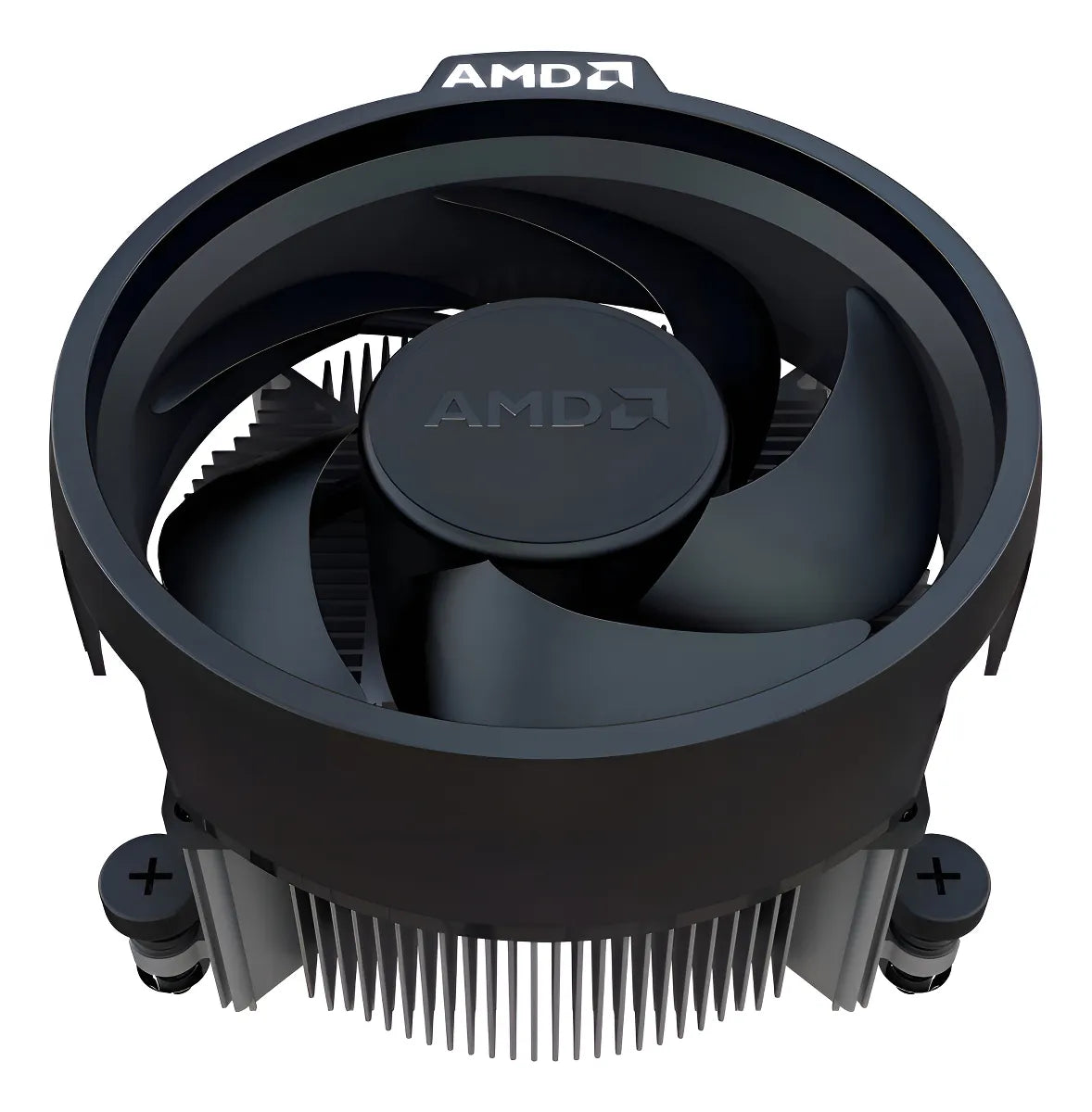 Cooler Am4 Amd Wraith Stealth, empaquetado y LED negro