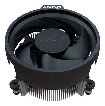 Cooler Am4 Amd Wraith Stealth, empaquetado y LED negro