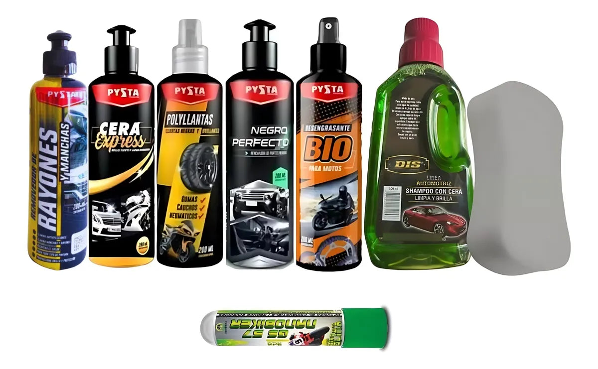 Kit Limpieza 6 Productos Super Promoción Gratis Aditivo