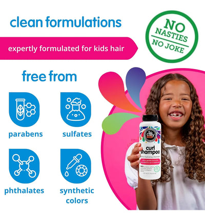 Champú Hidratante Socozy Curl Para Niños | Sin Parabenos