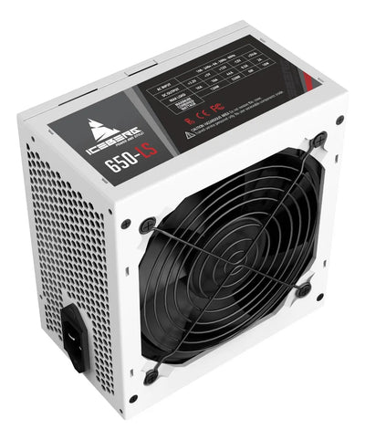 Fuente De Poder Gamer Iceberg 650-ls White 650w Real