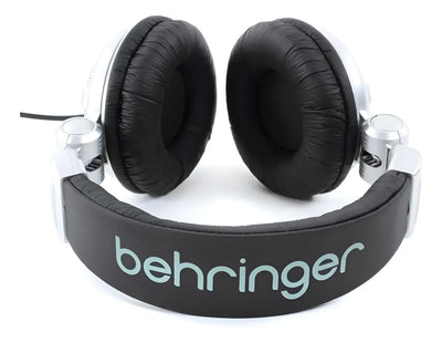 Fone de ouvido over-ear Behringer HPX2000 plateado e negro