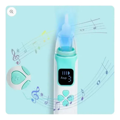 Aspirador Nasal Electrico Recargable Musical Para Bebe Segun Disponibilidad