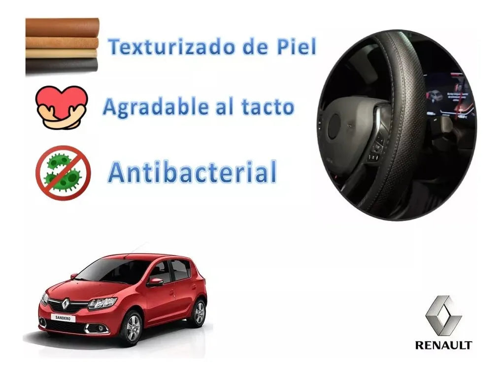 Funda Cubre Timon Cuero Renault Sandero 2014 A 2022 2023