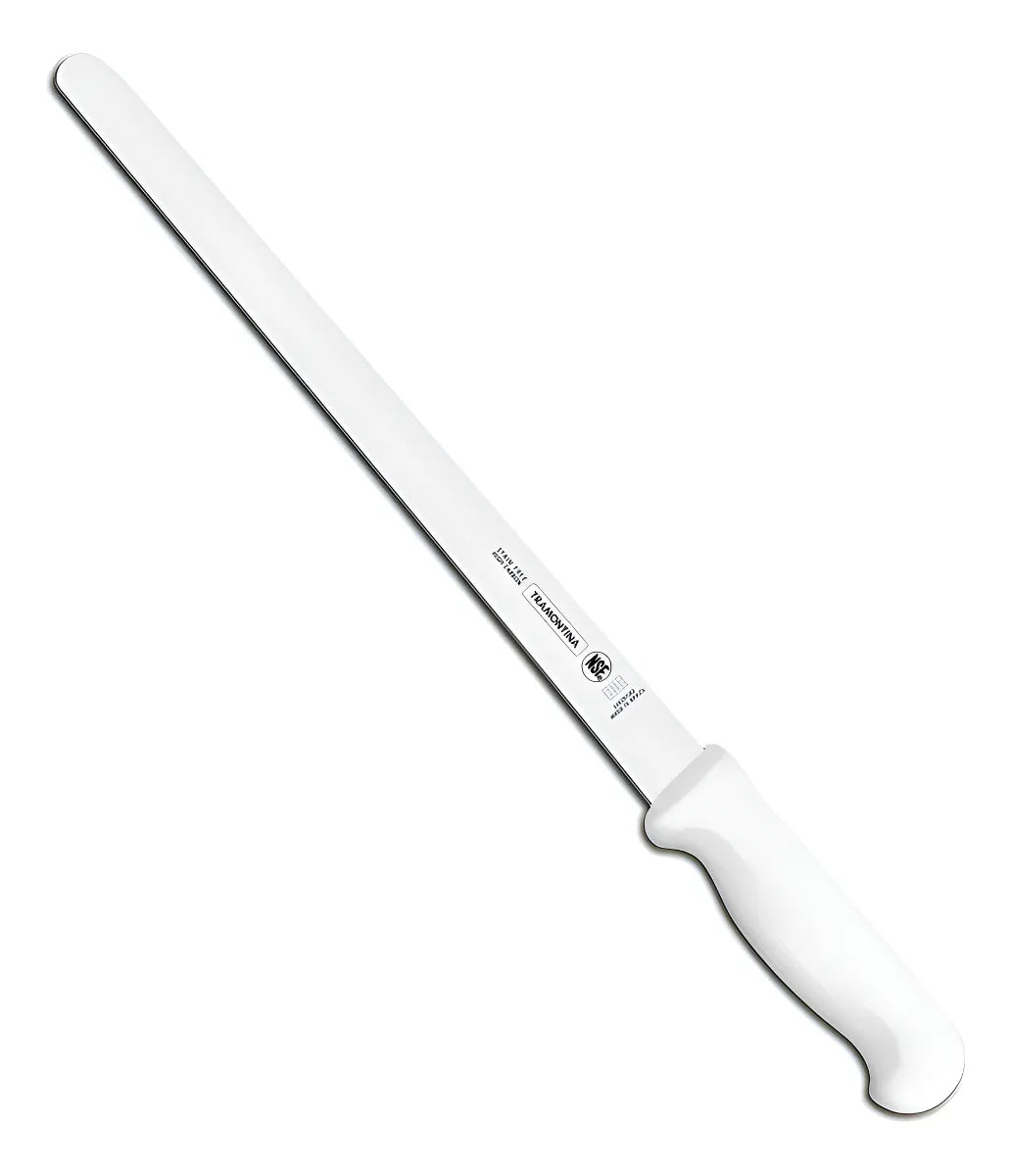Cuchillo Jamòn 12puLG Tramontina 24628/082 -blanco Color Blanco