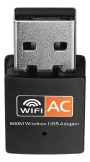 Adaptador Usb Wifi Dual Band 2.4 5 Ghz 600 Mbps 5g