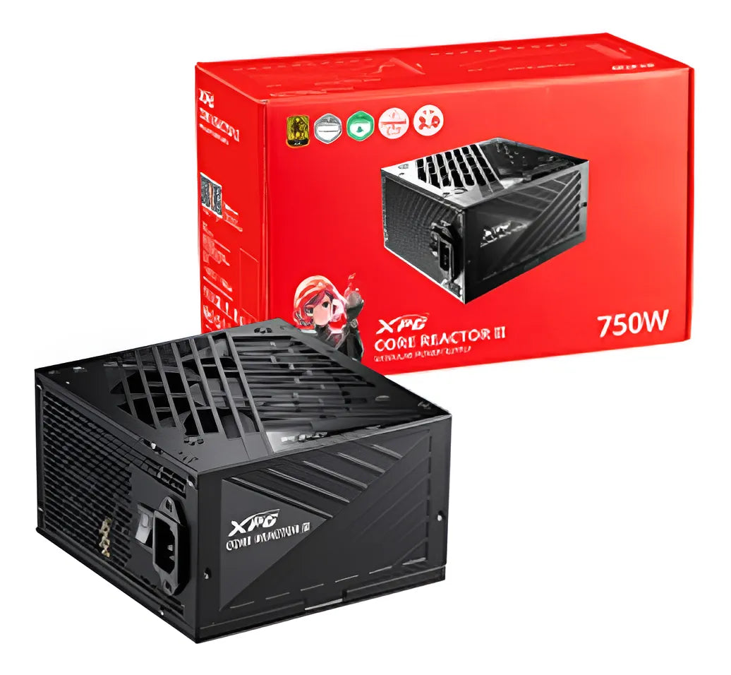 Fuente de poder para PC XPG CORE REACTOR II COREREACTORII750G-BKCUS 750W negra