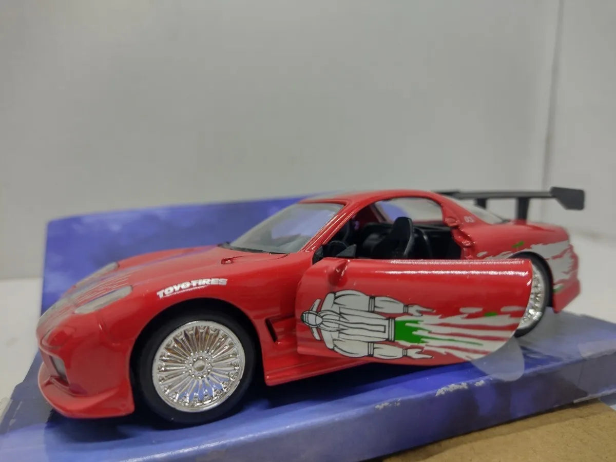 Jada - Rapido Y Furiosos - Dom´s Mazda Rx-7 Rojo 1:32 R