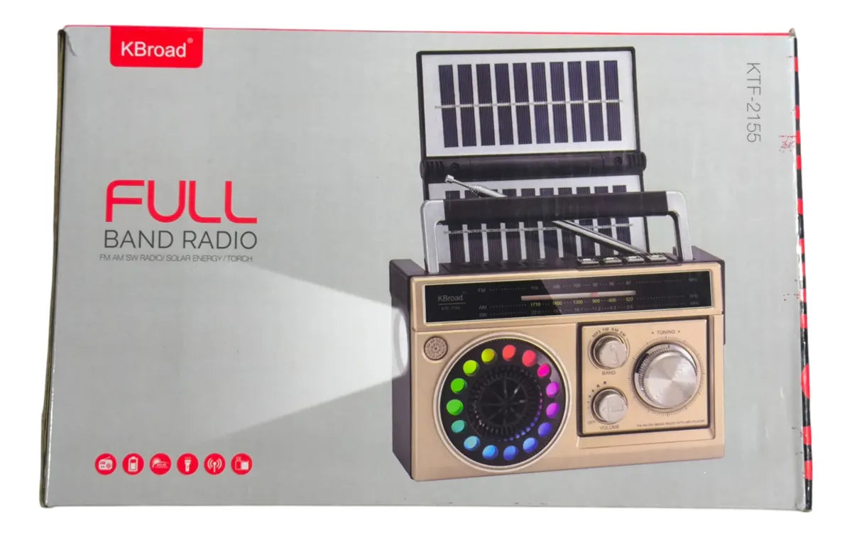 Parlante Radio Altavoz Retro Inalámbrico Bluetooth Linterna Diseño