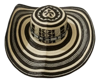 Sombrero Vueltiao Quinceano (15 Vueltas) Original Marrón Claro M
