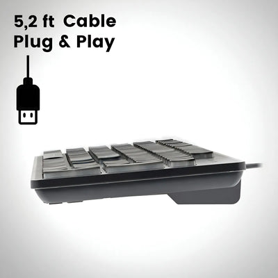 Teclado Gamer Usb Weibo Fc-560 Silencioso Con Luz Multimedia