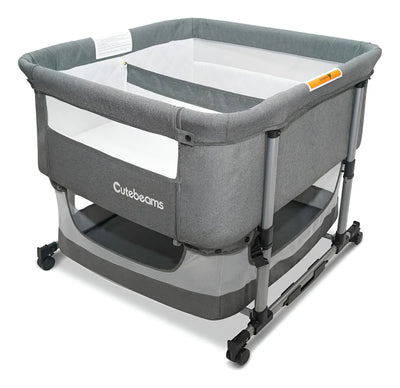 Cuna Gemelar 3 En 1, Ultra Flexible Y Segura