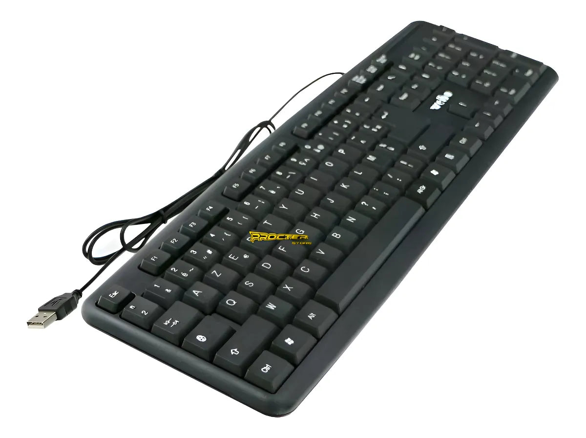 Teclado Alambrico Fc-530 Usb Español Qwerty Resistente Agua