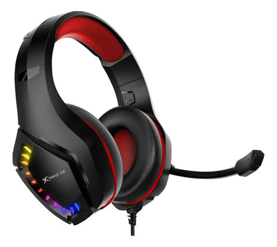 Audifonos Gamer Auriculares Gaming Rgb Xtrike Me Gh-711 Color Negro