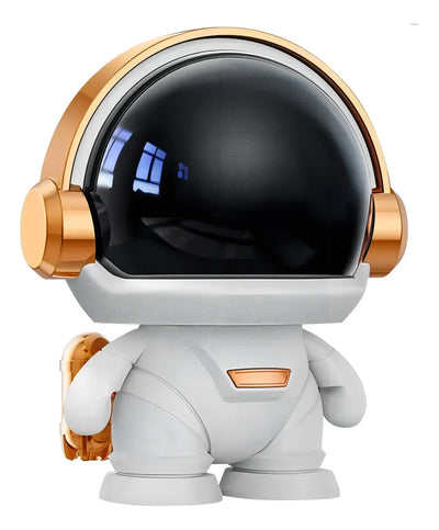 Parlante Bluetooth Astronauta Sound K-29 Luces Bluetooth Color Blanco