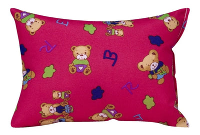 Colchoneta Antifluidos Para Bebé Multiusos 70x130 + Color Rosa Osos Letras