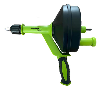 Sonda Destapacaños Manual Con adaptación a Taladro 7,6 MTs, Tuberias, desagues, sanitarios, lavamanos Ferreco Expert