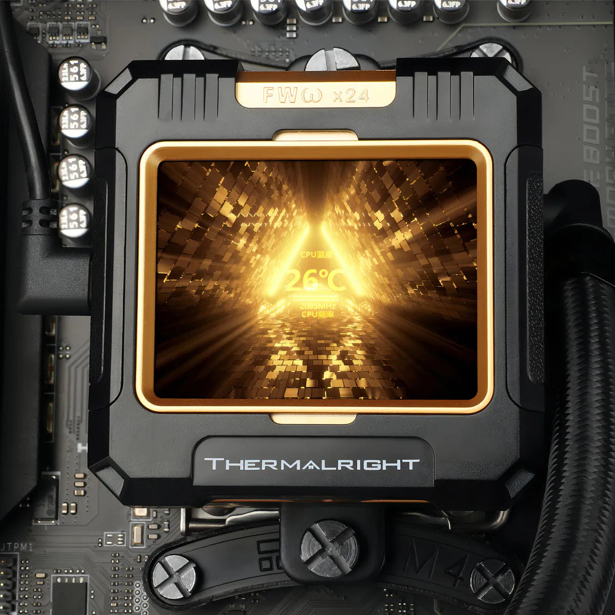 Refrigeración Líquida Thermalright Frozen Warframe 240 Negra