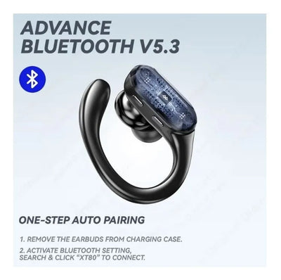 Auriculares Lenovo Live Pods Xt80 Negro/azul Petróleo
