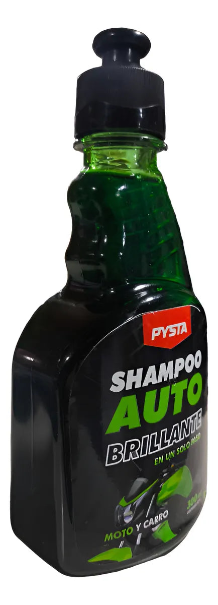 Shampoo Espumador Limpia Brilla Desengrasa Carro Moto 300ml