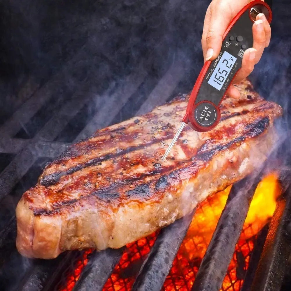 Termometro Digital De Punzon Con Abrebotellas 50c-300c Luz