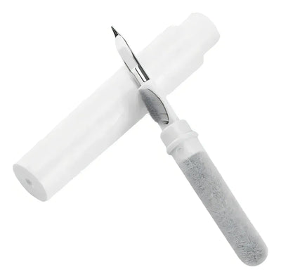 Herramienta Limpiadora 3 En 1 Para Audífonos Y Caja De Carga Color Blanco