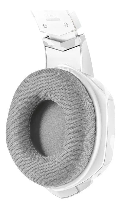Audifono Gamer Trust Gxt 322w 3.5mm Blanco Camuflado Color Snow camo
